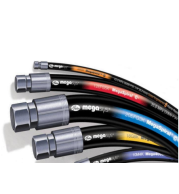 Spiral Hose Assemblies – Heavy Duty Multi-Layer Steel Wire Reinforced Flexible Hydraulic Hose, High Pressure Industrial OEM Compatible, Custom Length Options